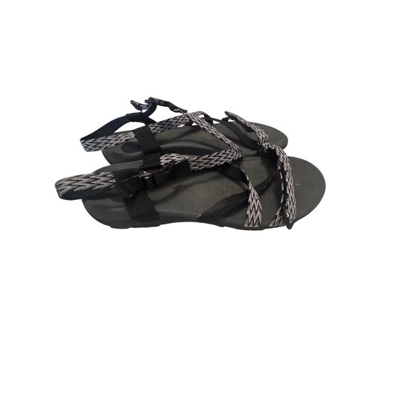 Vionic Women's Adjustable Strap Sandals Black & Grey Sz 9 - Picture 4 of 7